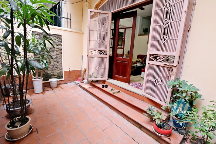 Nice house with yard for rent in Ba Dinh District, Ha Noii City